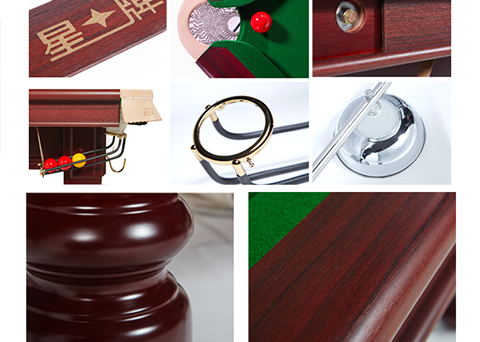 STAR Xing Pai XW107-10S Professional Snooker Table - USA