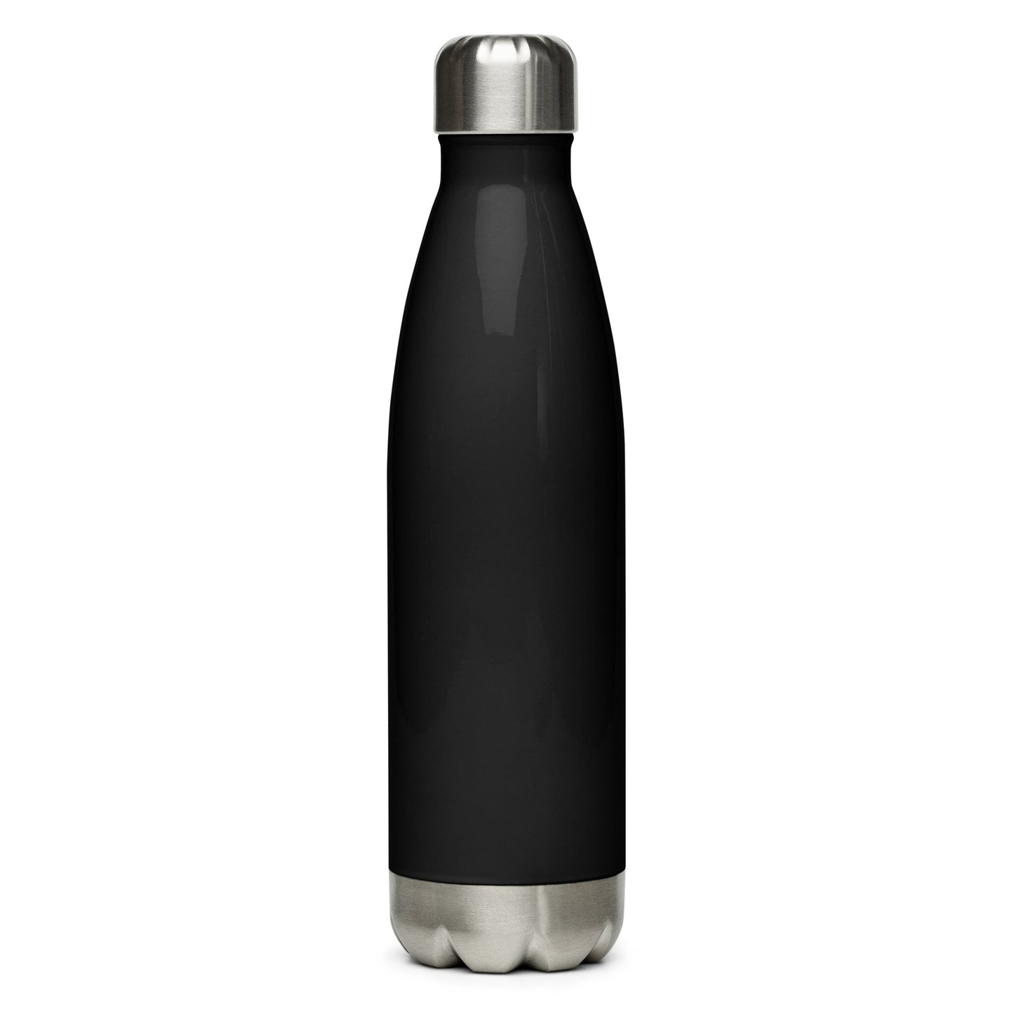 Snooker "Pool for Grown Ups" - Black stainless steel water bottle